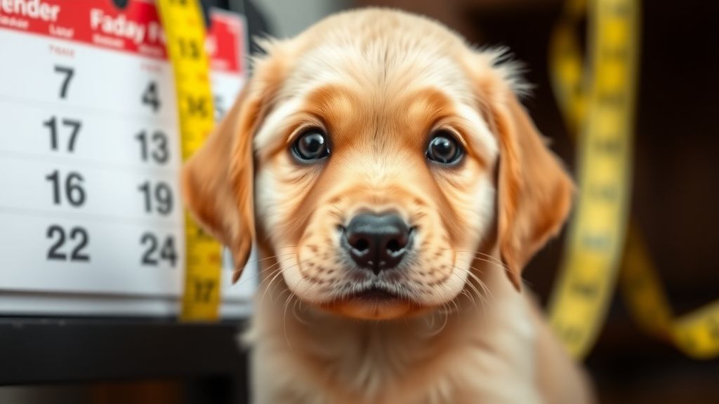A close-up photo of a young puppy (e.g., a <a href=
