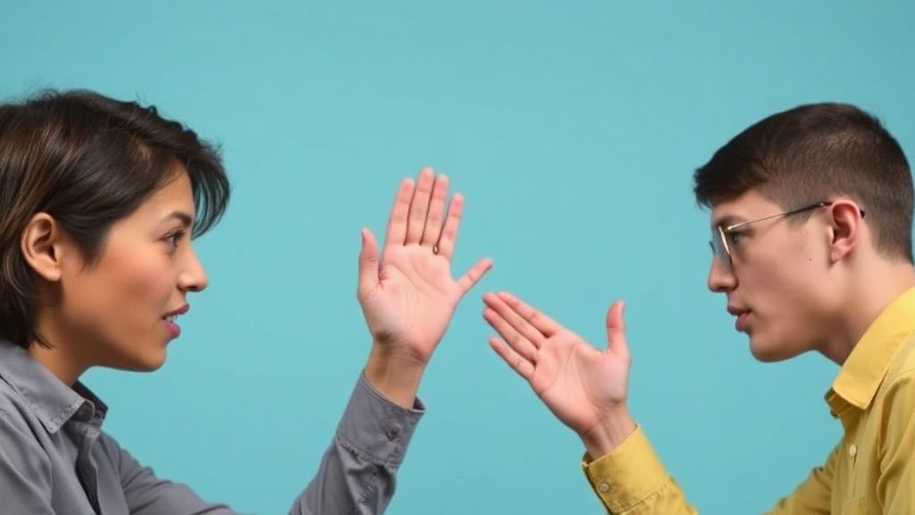 Why Hand Signals Win in a Noisy World