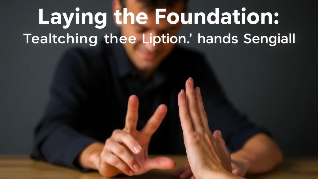 Laying the Foundation: Teaching the Basic Signal