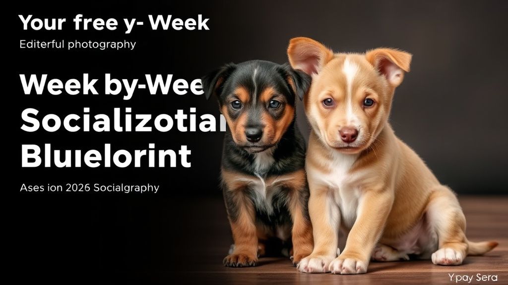 Your Week by Week Socialization Plan (8-12 Weeks)